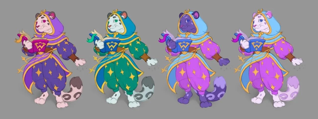 Snow Leopard Wizard — 2