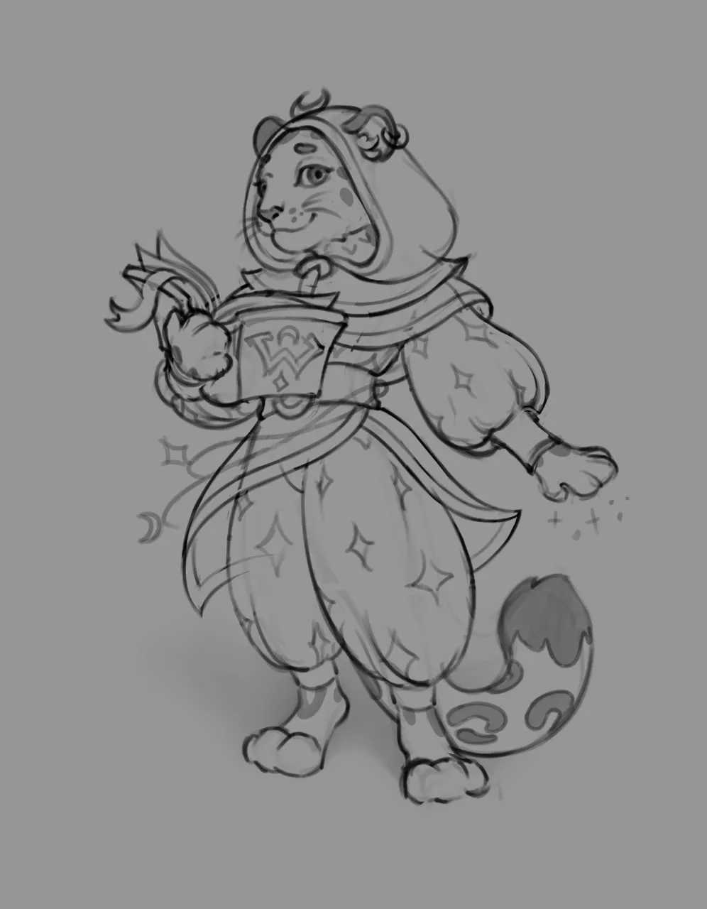 Snow Leopard Wizard — 3